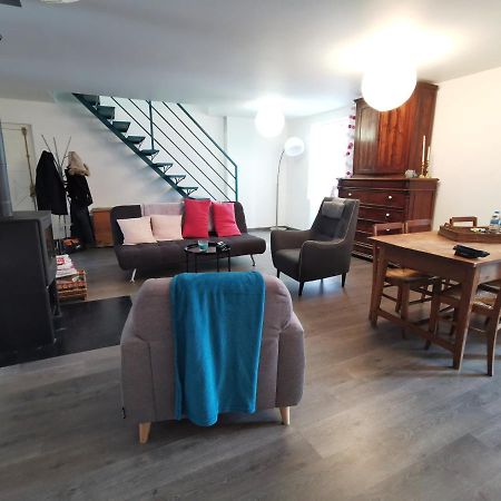 Le Monrepos Avec Jacuzzi Nordique Lägenhet Bielle Exteriör bild