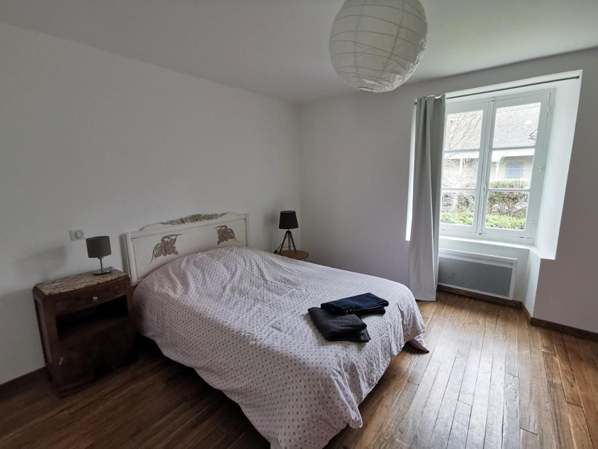 Le Monrepos Avec Jacuzzi Nordique Lägenhet Bielle Exteriör bild