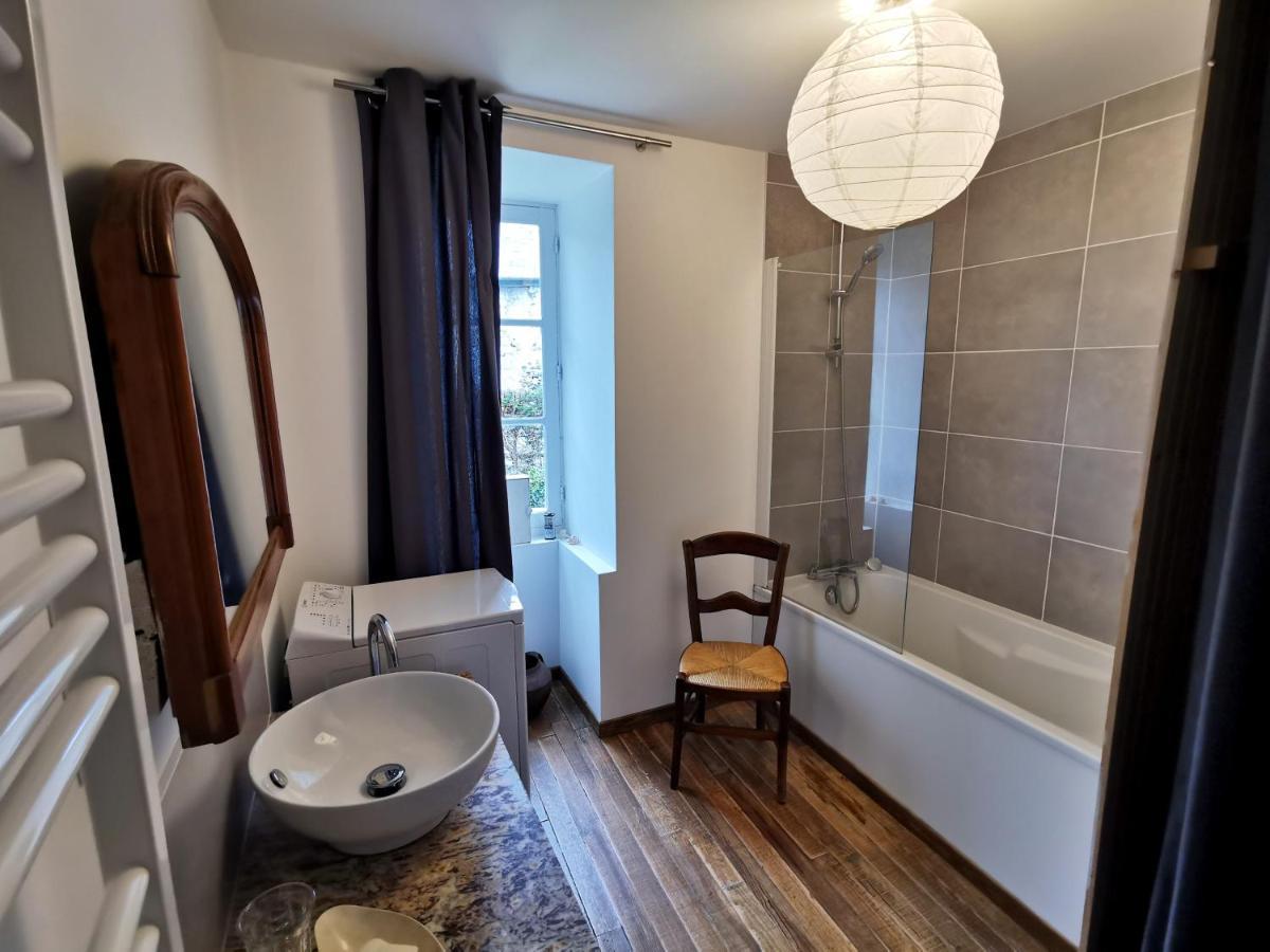 Le Monrepos Avec Jacuzzi Nordique Lägenhet Bielle Exteriör bild