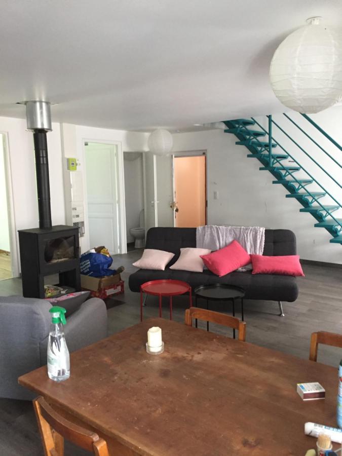 Le Monrepos Avec Jacuzzi Nordique Lägenhet Bielle Exteriör bild